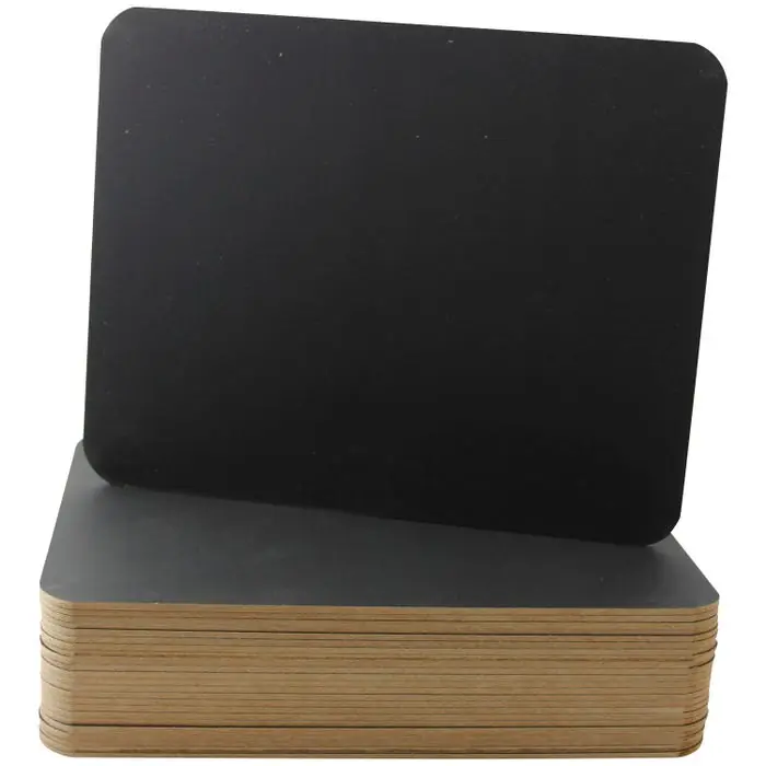 Best Price Flipside Chalkboard, 9-1/2 x 12 Inches, Black, Pack of 24